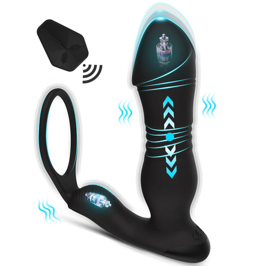 Anal Fantasy Ass-Gasm P Spot Massager - Remote Controlled