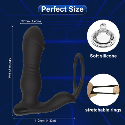 Anal Fantasy Ass-Gasm P Spot Massager - Remote Controlled