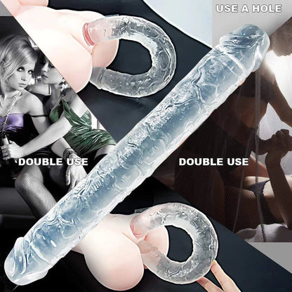 Realistic Double Ended Dildo - 14.8 inches