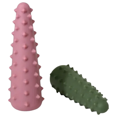 Neutral Collection Bundle 2 - Includes: Ridged Cone Vibrator & Clitoris/Nipple Stimulator