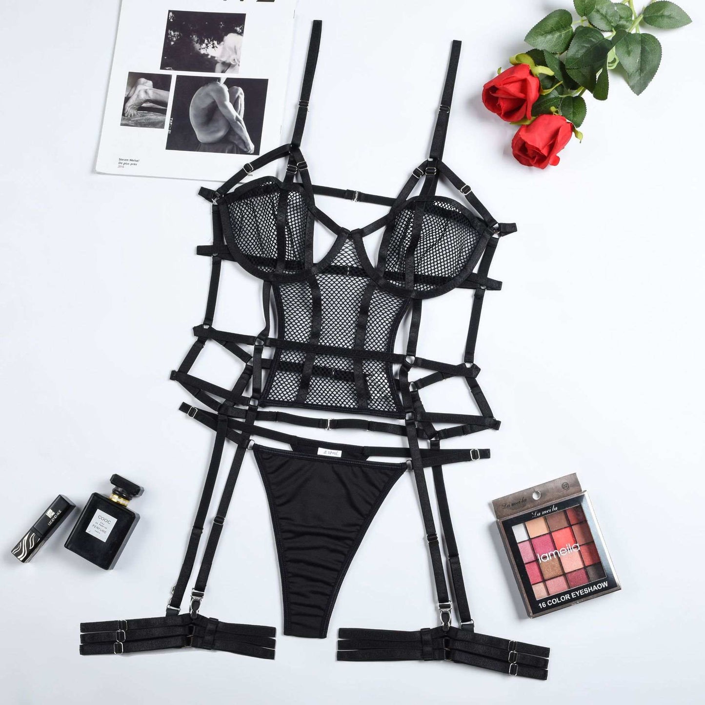 Naughty Electra Mesh Set